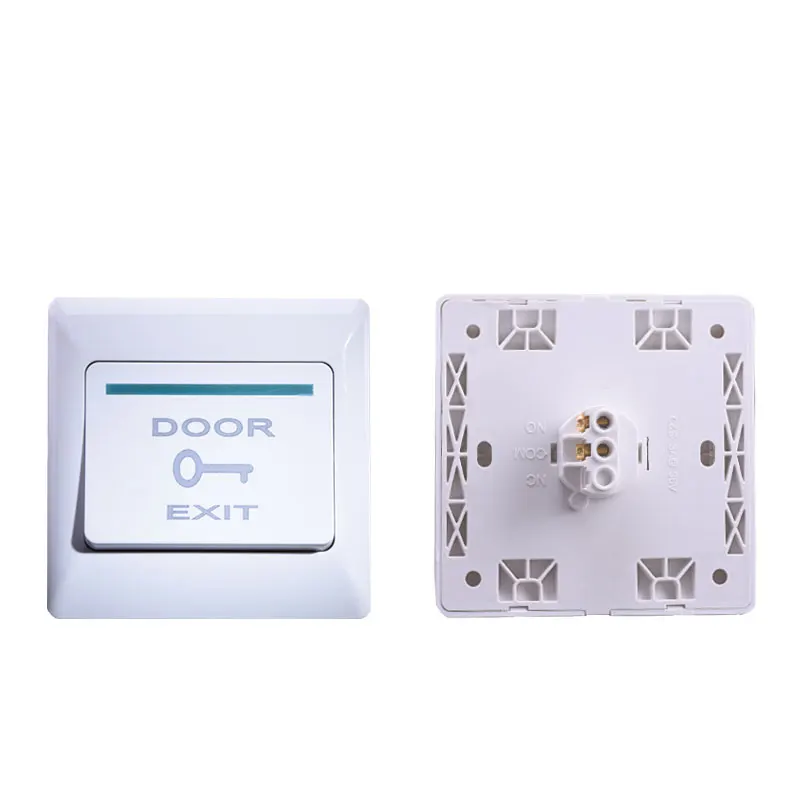 Eseye Door Exit Button Exit Switch For Door Access Control System With Bottom Box Push Button Switch
