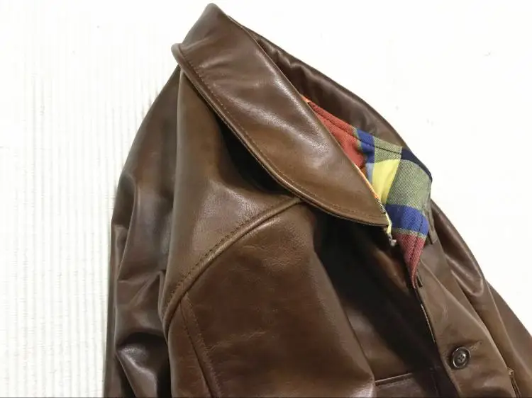 Free shipping.Brand new warm mens brown vintage cowhide Jackets,quality men genuine Leather jacket.style classic slim coat genuine leather genuine fur coats & jackets