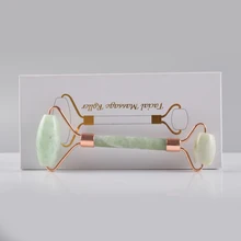 Jade Facial Roller Face Care Tool Massage Make Up Natural Stone Xiuyan Jade Health Neck Eye Body SPA Acupuncture Scraping Beauty Jade Facial Roller Face Care Tool Massage Make Up Natural Stone Xiuyan Jade Health Neck Eye Body SPA Acupuncture Scraping Beauty