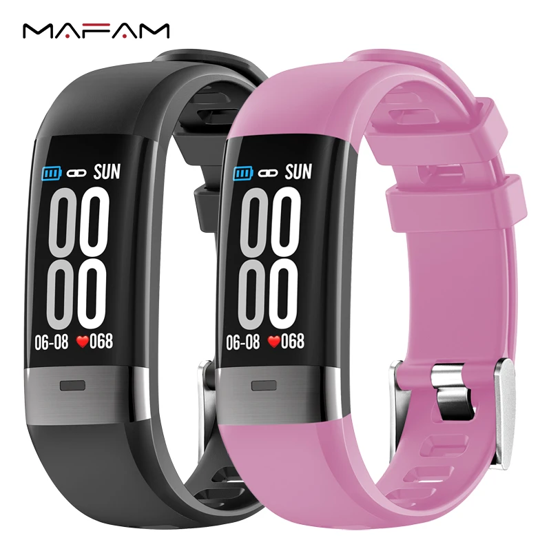 

LYKRY ECG PPG Smart Bracelet Fitness Tracker Heart Rate Blood Pressure Monitor Waterproof Sports Smart Band For Men Women Watch