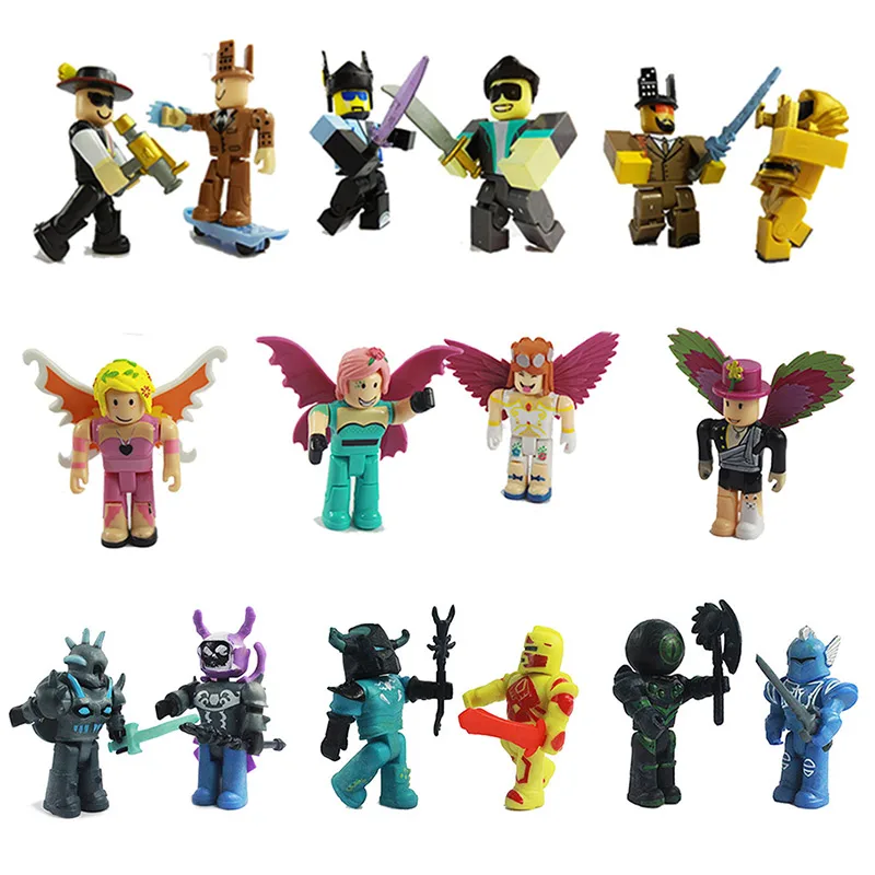 16pcs/set Hot Roblox Games Figma oyuncak 7cm PVC Roblox Boys Cartoon Figure Toys Free shipping