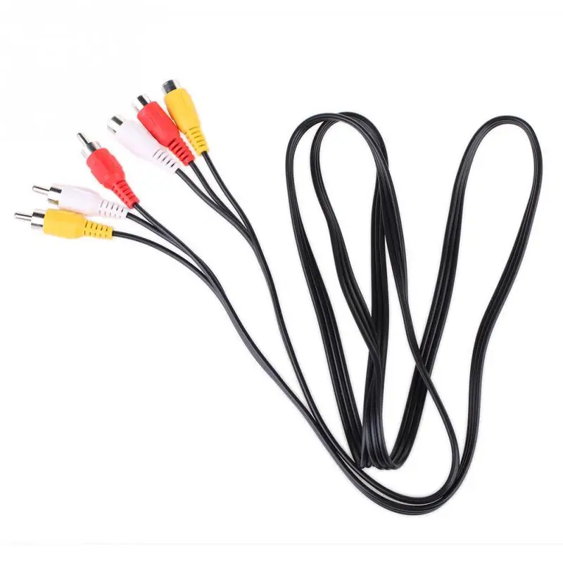 3RCA Male to 3RCA Female Cable 1.5 m 3RCA Audio and Video AV Extension ...