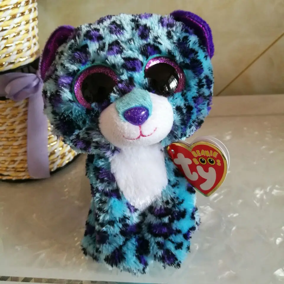 peluches ty leopardo