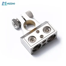 2 Pcs Universal High Quality Dual 1/0& 8 Gauge Positive or Negative Battery Terminal Auto Accessories