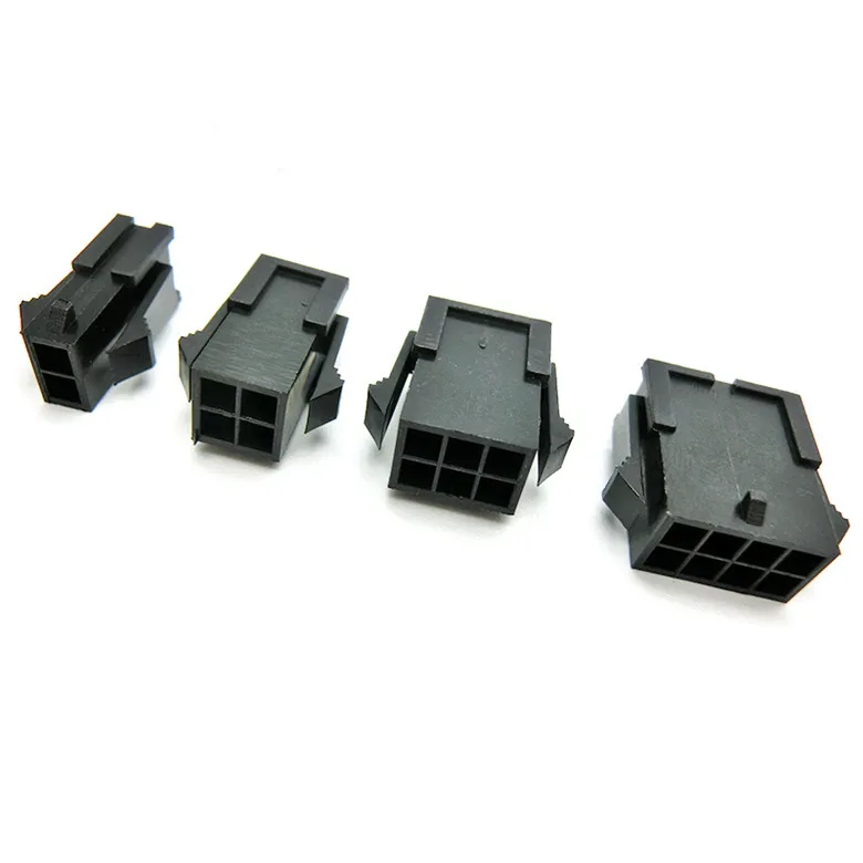 NorComp Fiber Optic Connectors 44P Fem Vt Dip Sol w/Clinch Nut 3 Pack of 10