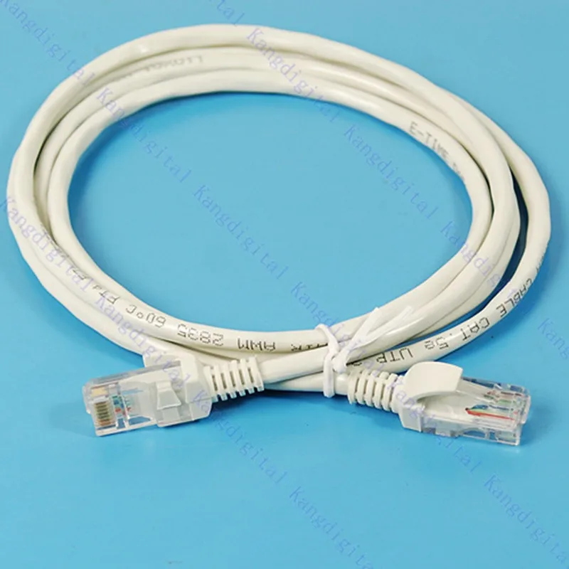 Белый Цвет 1.5 м RJ45 Ethernet сети Кабели для cat5e прочный Интернет патч кабель lan кабель для компьютера