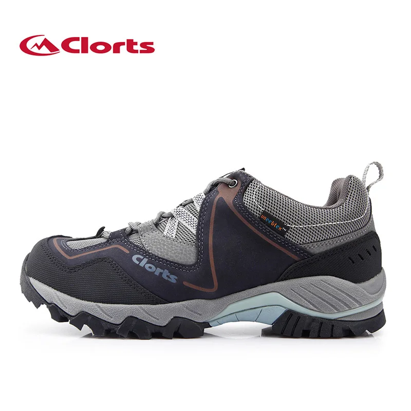 

Clorts Men Genuine Leather Hiking Boots Waterproof Outdoor Trekking Sneakers Anti-slippery Hiking Shoes HKL-826
