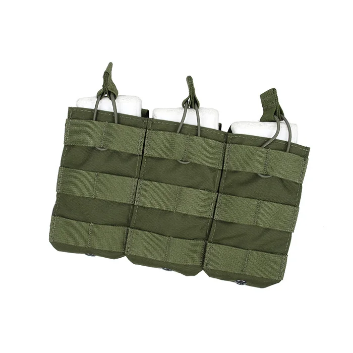 Тройная открытая верхняя Сумка MOLLE Mag Pouch 5 56 (SKU051111) TMC Cordura|Мешочки| |
