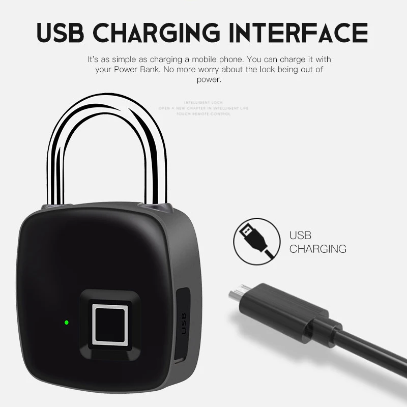 KPIOCCOK P3 + Bluetooth умный замок работающий по отпечатку пальца водонепроницаемый