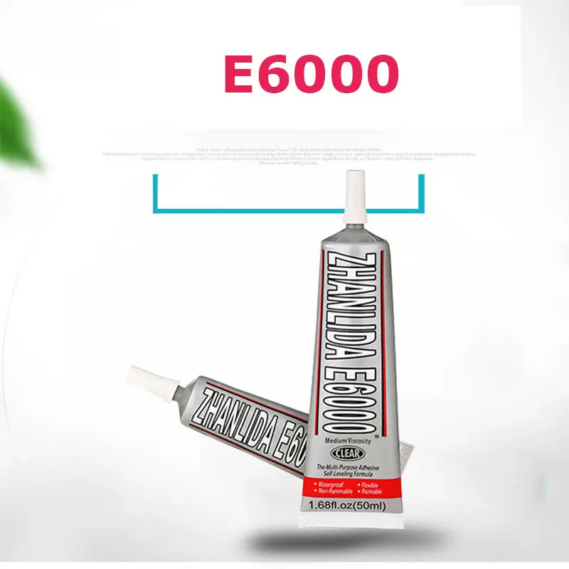 

50ml E-6000 Super Glue Strong epoxy Adhesive For Diy Diamond Painting Cloth Metal Fabric Rhinestones Crystal Glass uv