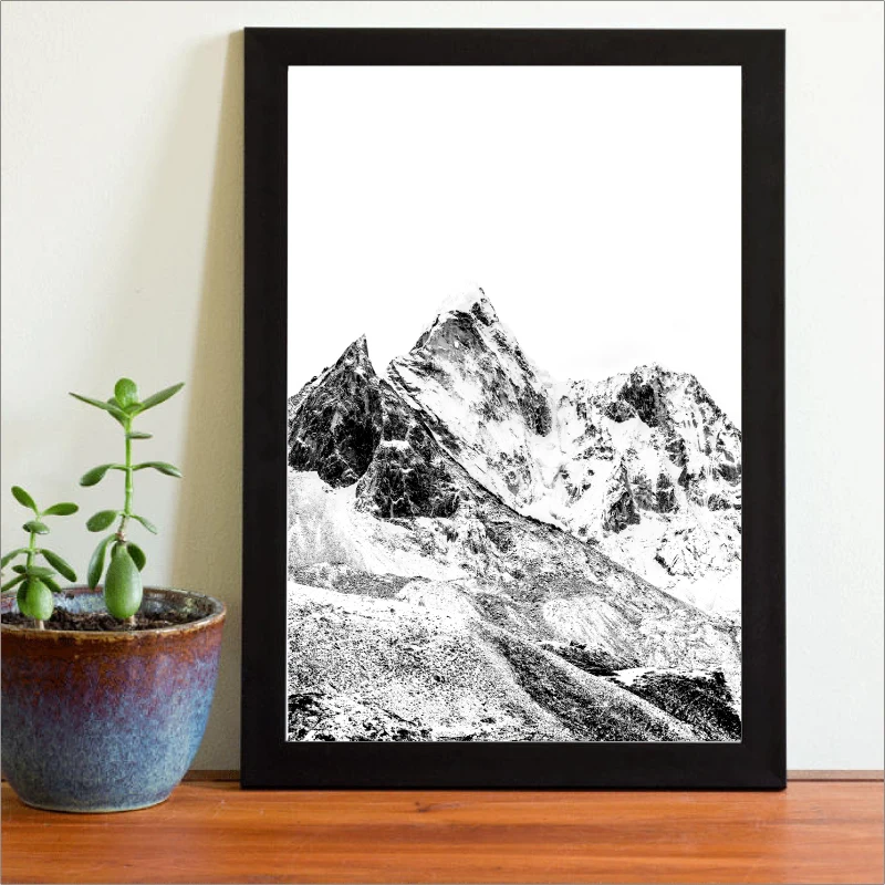 Mountain Nature Print