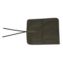 Сумка для кистей художника Акварельная ручка для рисования масляная краска рулонные холщовые чехлы с держателем и Прямая поставка