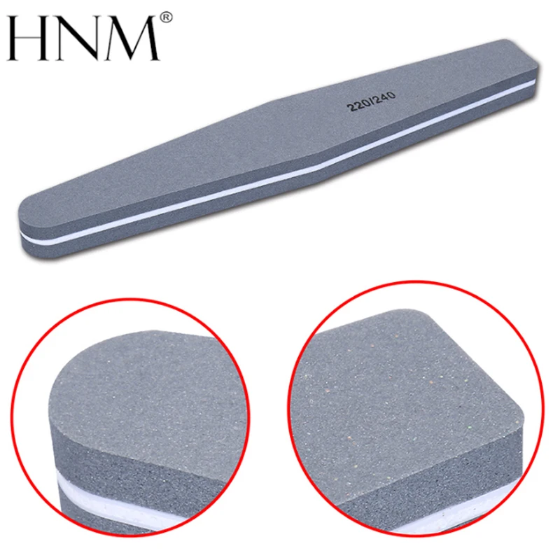 

HNM 1pcs Nail File Buffers Durable Sand Buffing Block For Manicure Natural Nails UV Gel Polisher SandpaperNail Art Tool
