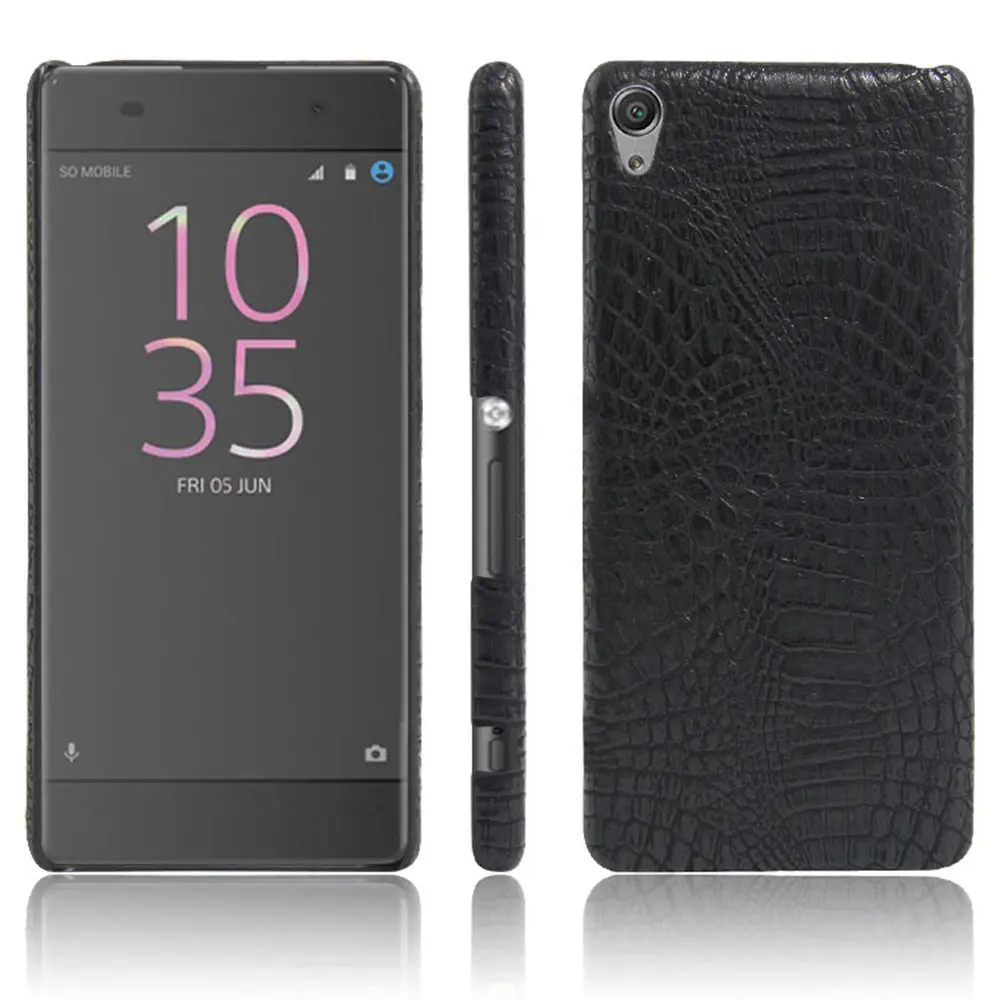 Защитный чехол из крокодиловой кожи для SONY Xperia XA Жесткий Чехол поликарбоната
