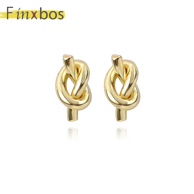 Finxbos медные узелковые минималистичные креативные модные дикие
