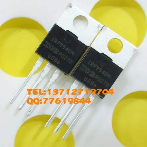 Купить irf9540npbf irf9540n электропитание mosfet = 0,117 ом, id ...