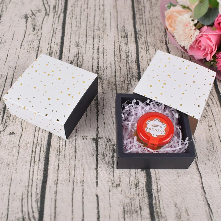50 шт. Подарочная коробка для конфет для свадебной вечеринки, дня рождения, бронзовая маленькая бумажная коробка для хранения мыла, шоколада, печенья, ювелирных изделий, подарочная упаковка