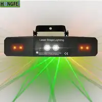 Neue! 6 auge laser licht dmx512 laser wirkung licht mit muster laser KTV bar familie party super wirkung lichter