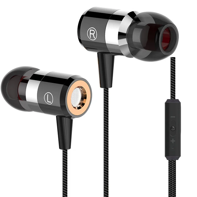 Original Brand Earphone PTM M8 Universial Noise Isolating HiFi Earbuds Bass Earpods Stereo Headsets for Smart