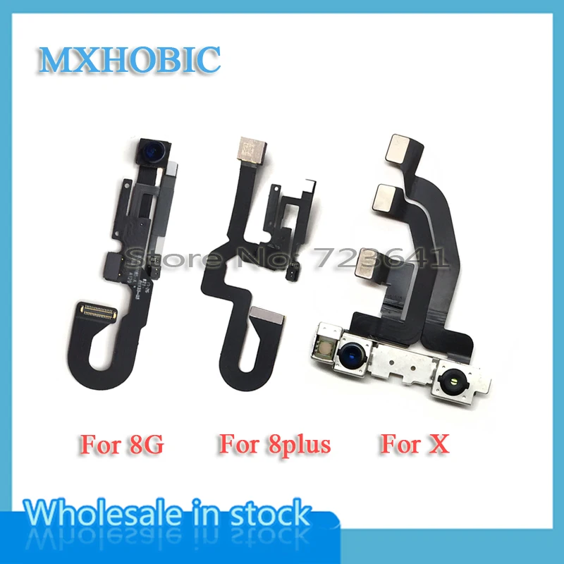 

1pcs Small Front Camera for iPhone 8 8G Plus X XS max XR Light Proximity Sensor Flex Cable Facing Module Replacement Parts