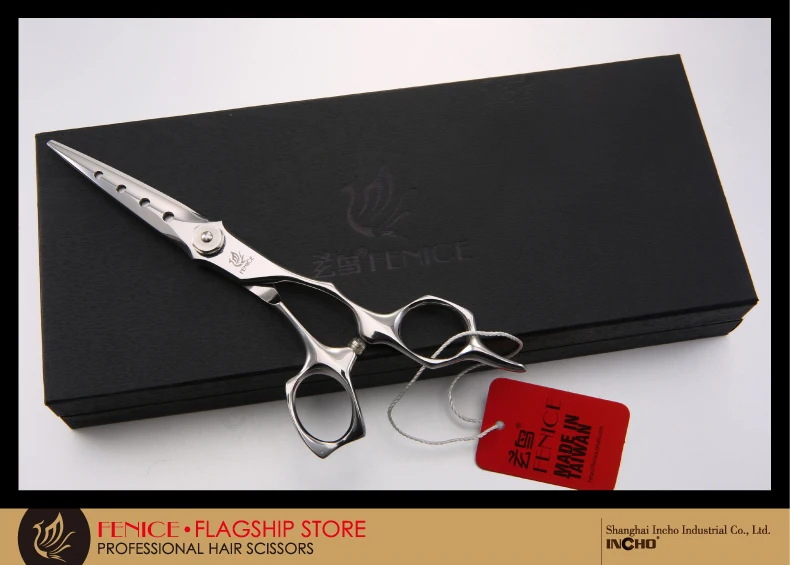 Fenice профессиональные ножницы для стрижки волос VG10 ножницы из нержавеющей стали салонные принадлежности парикмахерские Парикмахерские ножницы