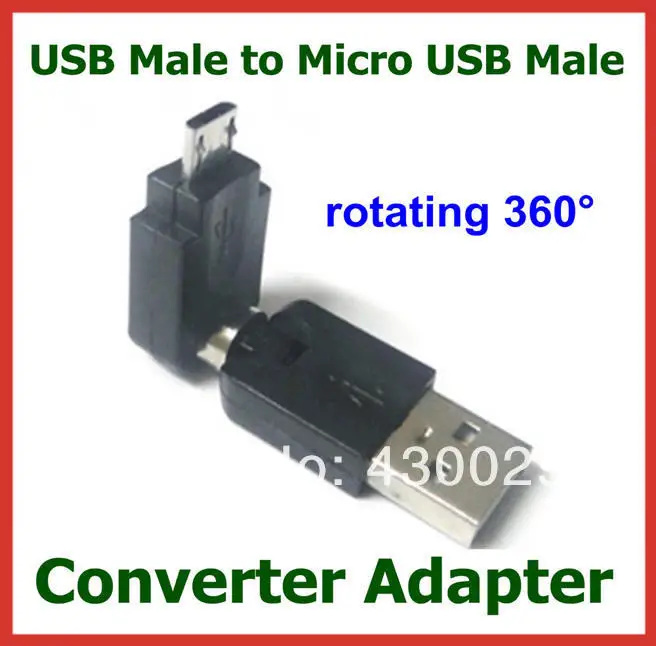 

10 шт., переходник с USB 2,0 «папа» на Micro USB 2,0 «папа»