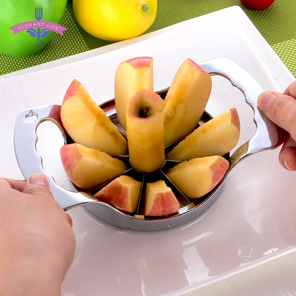 

Apple Pear Slicer Corer Cutter Vegetable Fruit Divider Tools Stainless Steel Peeler Divider Corer Dicing Handle Kitchen Gadgets