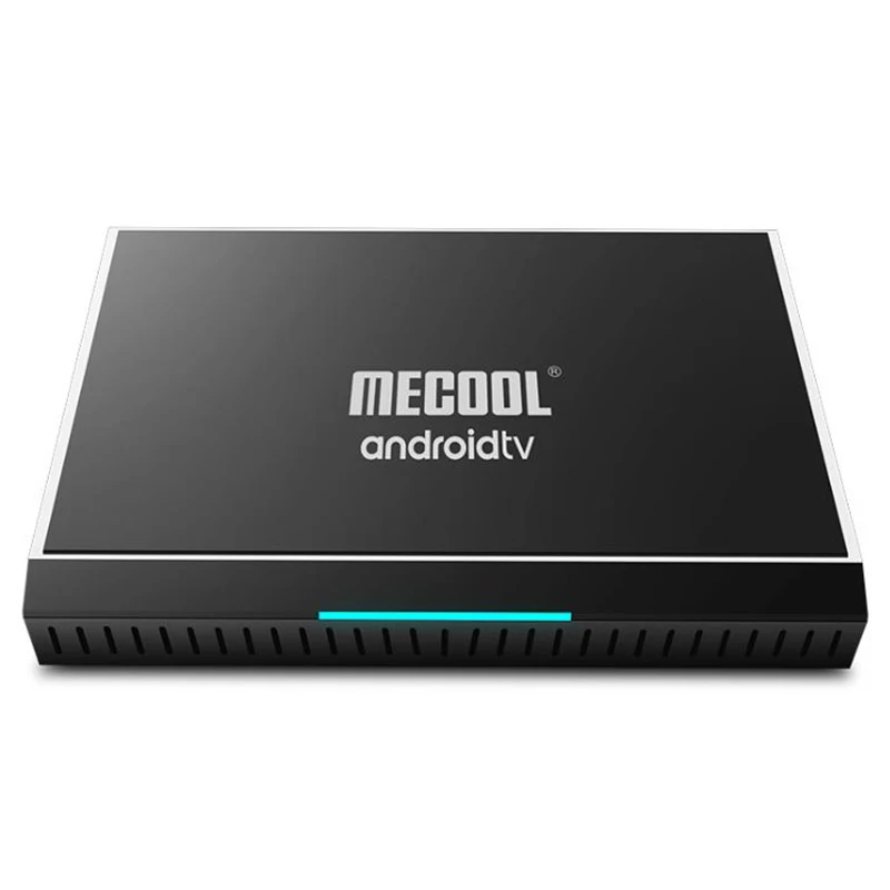 ТВ приставка MECOOL KM9 Pro Android 9 0 с голосовым управлением Amlogic S905X2 ATV 2 Гб 16 Wifi 100 Мбит/с