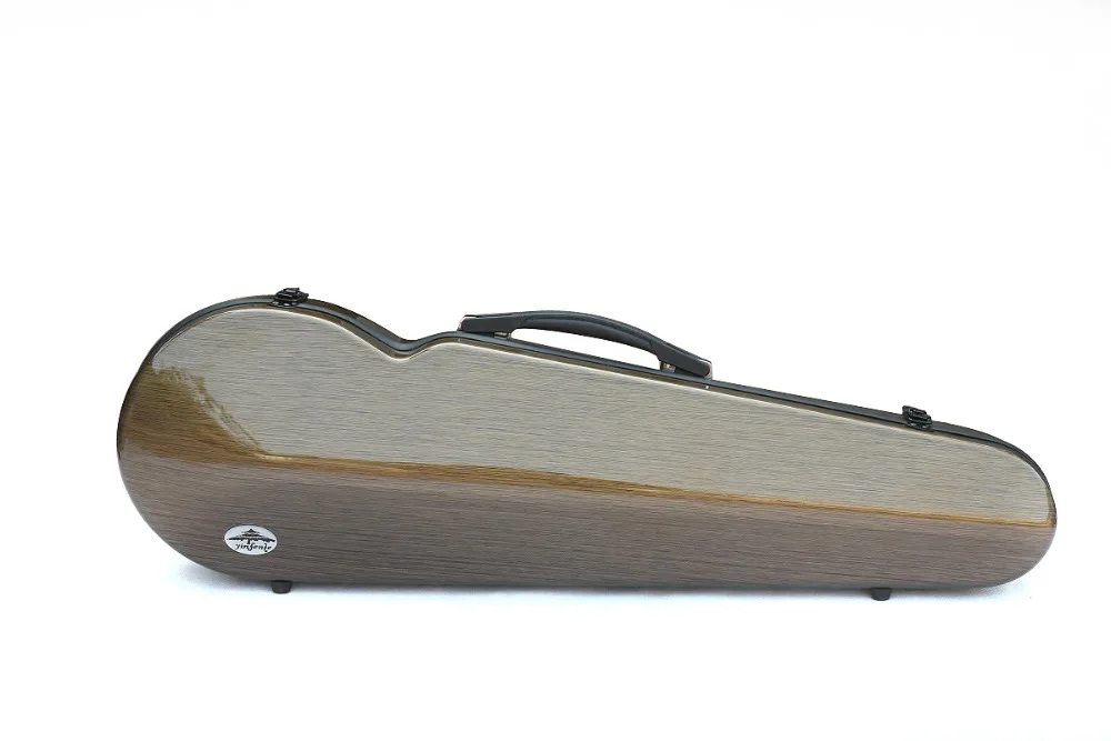 

4/4 violin Case composite carbon fiber light Strong Black Back Strap yinfente blue silvery