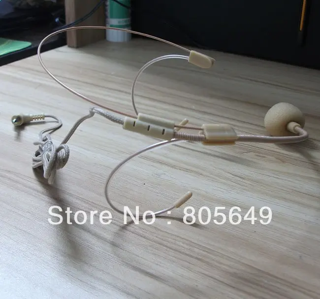 

Light Weigh!! High quality!! Super Headset Microphone Invisible 3.5mm flesh color DJ System One year warranty