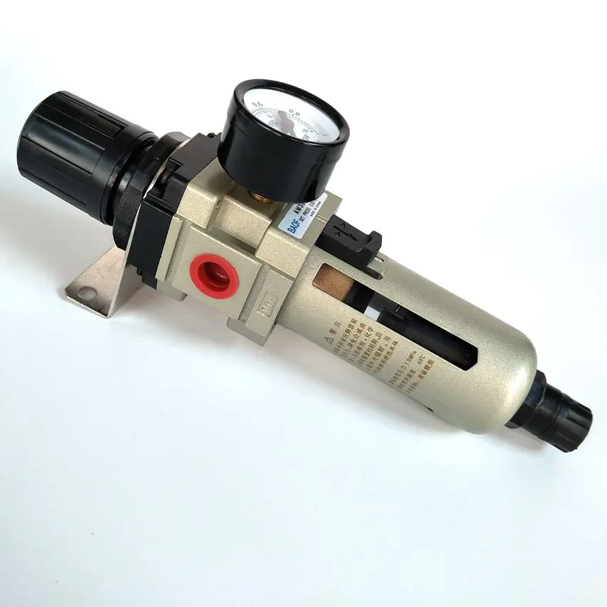 Fevas Air Oil Water Seperator Filter G3/8 Air Regulator Controller Pneumatic Regulator AW3000-03 New Fevas Air Oil Water Seperator Filter G3/8 Air Regulator Controller Pneumatic Regulator AW3000-03 New