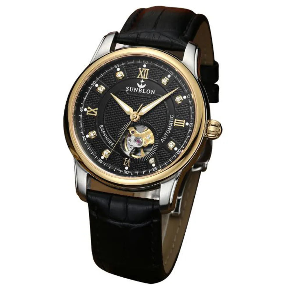 Mechanical Men's Watches Water Resistant Men's Automatic Mechanical Watch With Leather Band Sport Army relogio masculino Mechanical Men's Watches Water Resistant Men's Automatic Mechanical Watch With Leather Band Sport Army relogio masculino