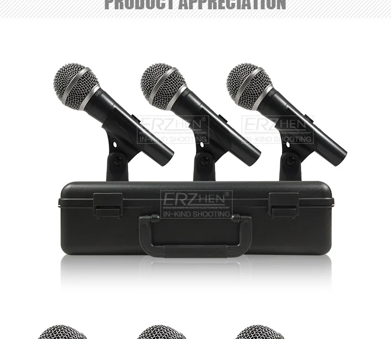 Профессиональный микрофон M310 Высокое качество Динамический для микрофонной записи, микрофон+ микрофон клип кронштейн