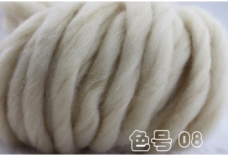Зима 220 г/шт., супер толстая пряжа для вязания из мериносовой шерсти, дешевая пряжа для ручного вязания, одеяло, вязаное крючком