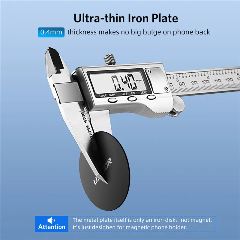 USLION металлическая пластина-диск для магнита, автомобильный держатель для телефона, железный лист, наклейка для магнитной подставки для мобильного телефона, автомобильная Адсорбция, новинка