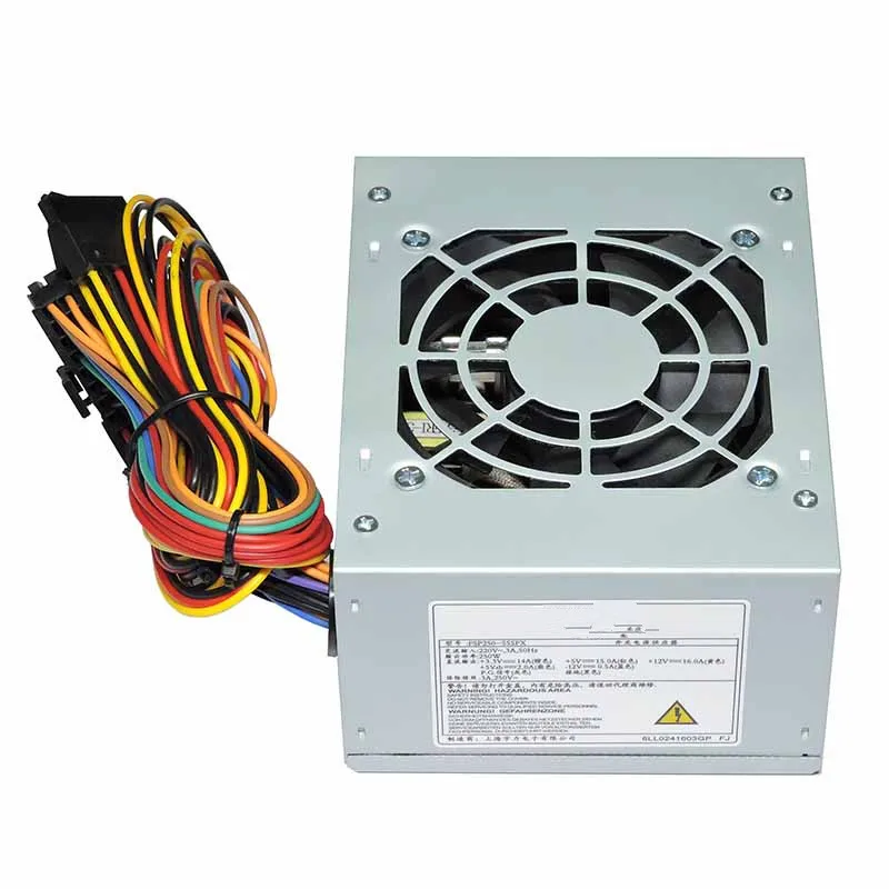 Бесплатная доставка по spsr 250 Вт FSP250 55SFX ПК источник питания для настольных