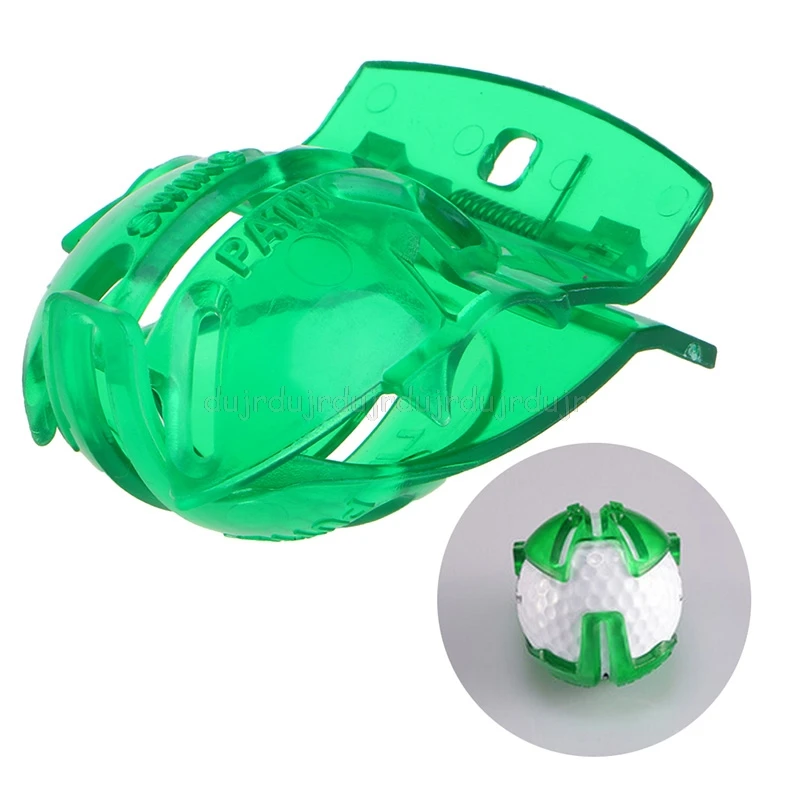 

Mini Golf Ball Line Liner Marker Template Drawing Alignment Marks Putting Tool N21 dropship