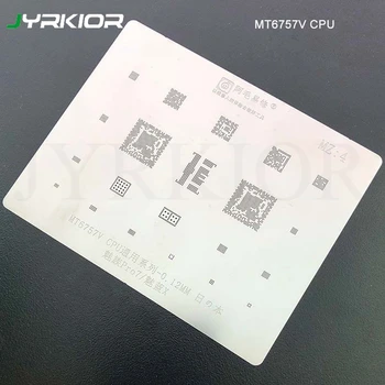 

Jyrkior For Meizu Pro7 0.12MM Multi-Function MT6757V CPU BGA Reballing Stencil Plant Tin Steel Net