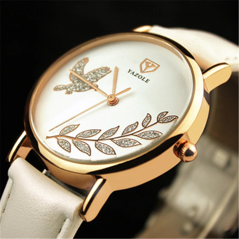 

YAZOLE 360 Women Watches Fashion Quartz Wristwatch Woman Luxury Casual Ladies wristwatches For Lady Girl Relogio Feminino