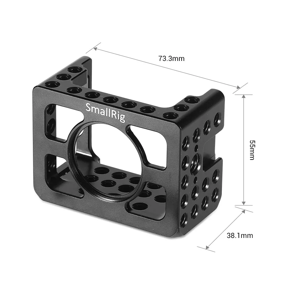 Клетка для камеры SmallRig RX0 ii для sony RX0 II с 1/4-20 резьбовыми отверстиями и отверстиями для определения местоположения Arri-2344