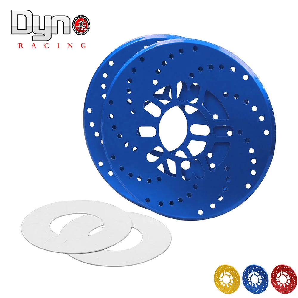 Dyno racing New 2pcs Aluminum Universal Car Racing Disc Decorative
