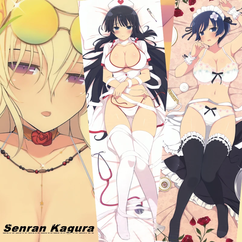 45X135 см Senran Kagura Burst игры сексуальные loli teaching мультфильм аниме настенные фотообои