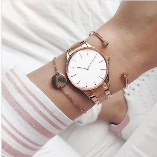 34mm watch on woman's wrist