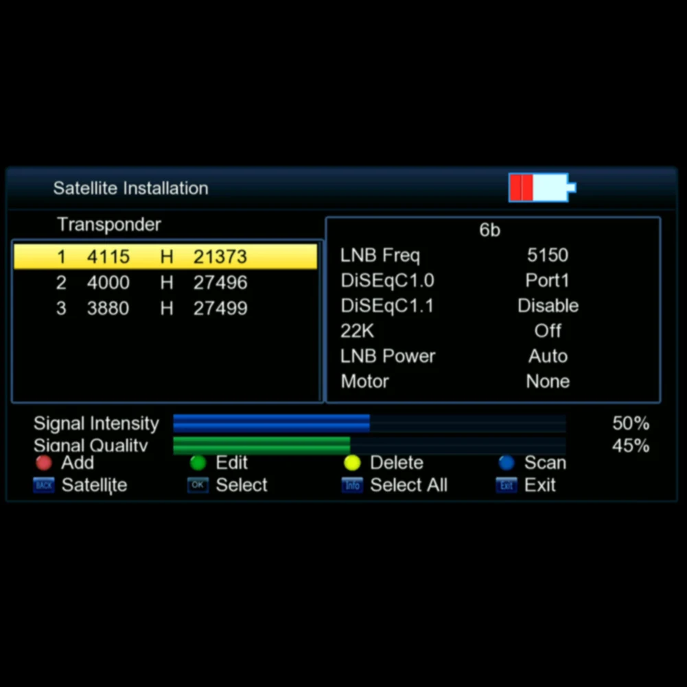 DVB S/S2 Satfinder Портативный спутниковый искатель Высокое разрешение V8 прибор