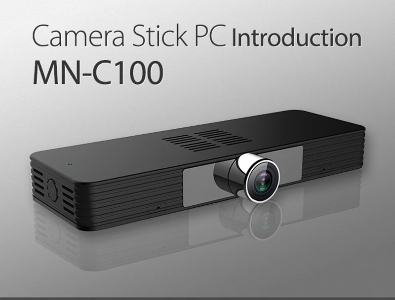 

Bben Black Camera PC Stick C100 Windows 10 Intel Z8350 Quad Core with 1920*1080 30fps Camera Image Transfer Rate USB Wifi BT4.0