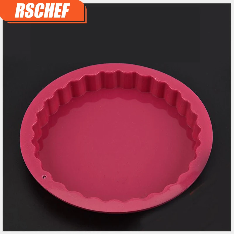 

Round Silicone Spring form Pan Silicone Chiffon Cake Mold easy to demoulding baking Mold 1 piece