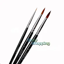 Новые 3 шт. зубные фарфоровые кисти ручка 0#6#8# стоматологическое лабораторное оборудование