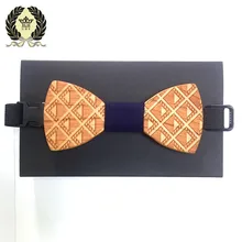 Особенный деревянный мужской галстук-бабочка смешные усы галстук-бабочка завод