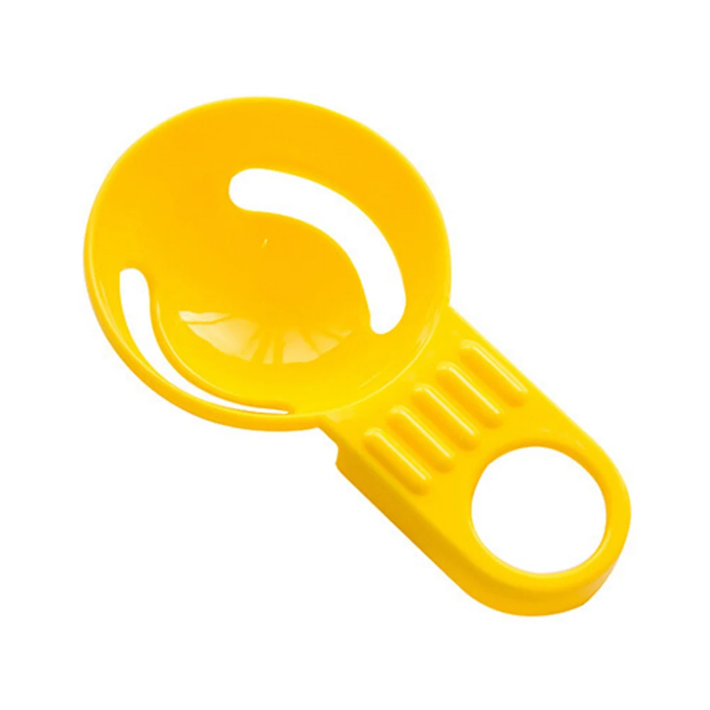 Высококачественный яичный сепаратор белый желток просеивание дома кухня шеф-повара обеденный гаджет для приготовления пищи - Цвет: Цвет: желтый