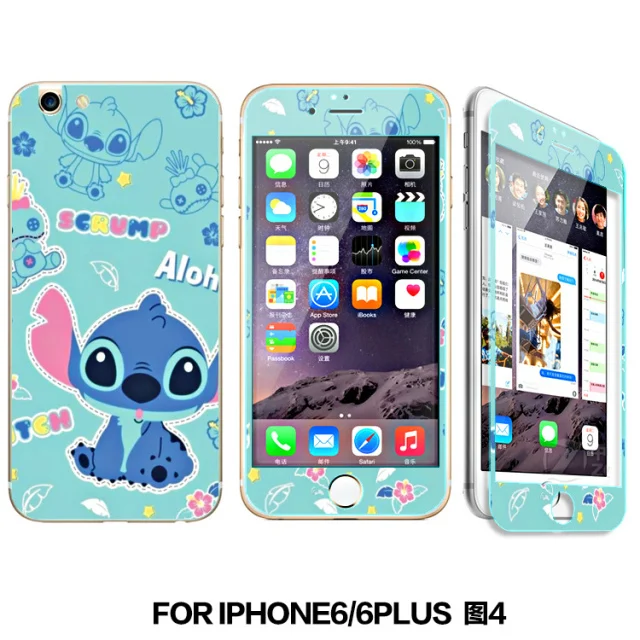 BEST Cartoon Screen Protector film for iPhone 6 plus Front
